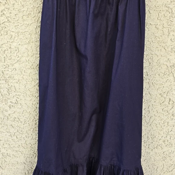 Sea New York Gladys Navy Smocked Maxi Dress - Picture 6 of 14